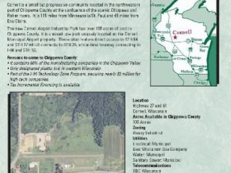 Wisconsin Commercial & Industrial Land Economic Development site